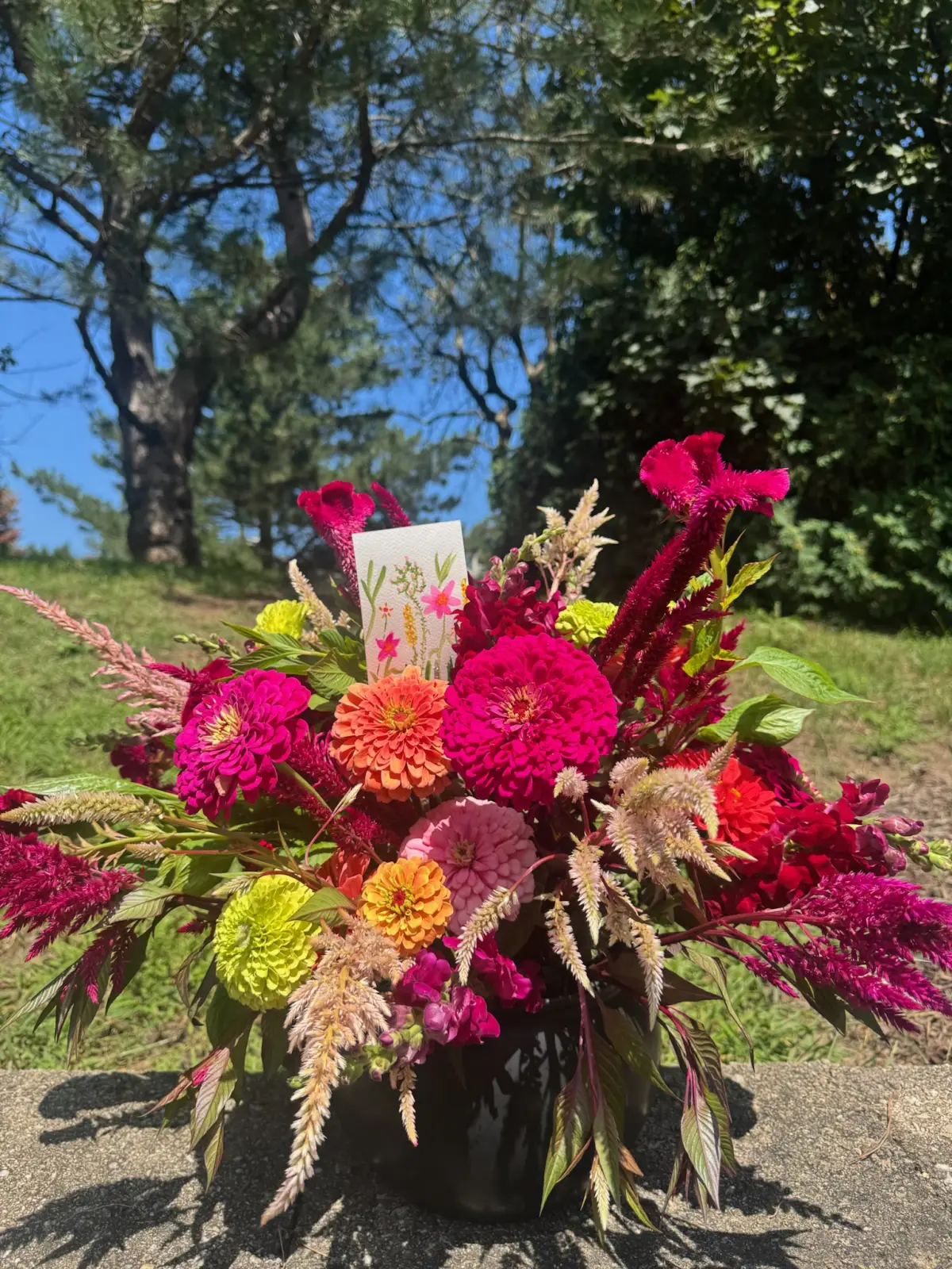 40th birthday florals